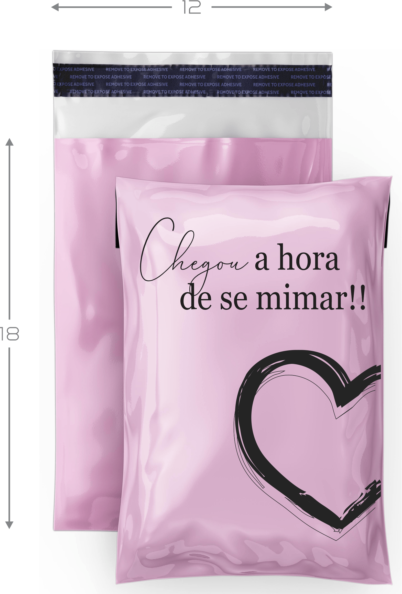 ENVELOPE DE SEGURANÇA COEX ROSA 12 x 18