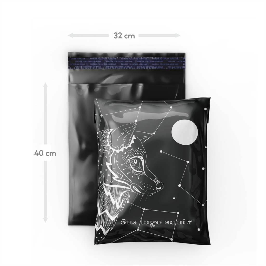 ENVELOPE DE SEGURANÇA BLACK 32 x 40