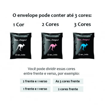 ENVELOPE DE SEGURANÇA BLACK 32 x 40