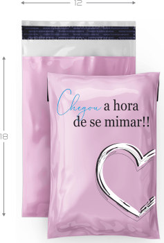 ENVELOPE DE SEGURANÇA COEX ROSA 12 x 18