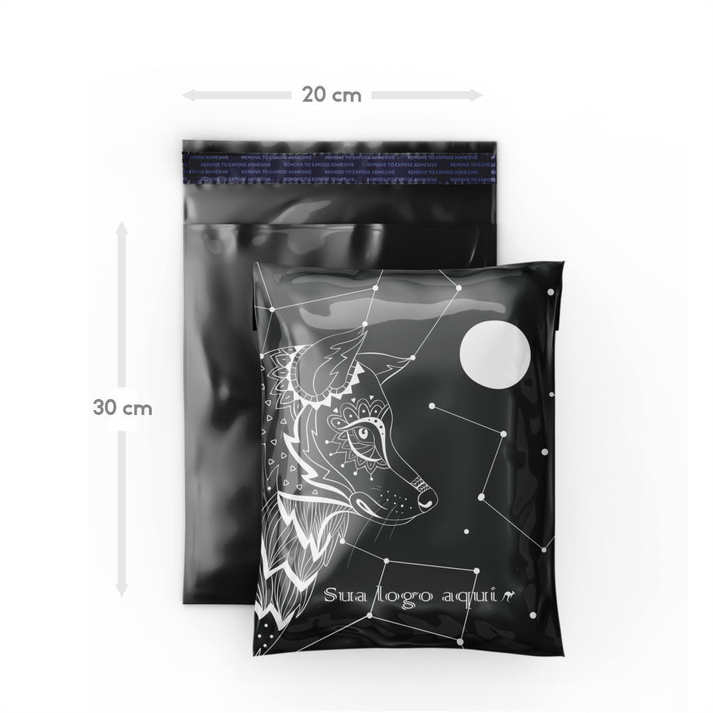 ENVELOPE DE SEGURANÇA BLACK 20 x 30
