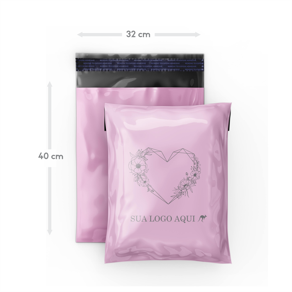 ENVELOPE DE SEGURANÇA COEX ROSA  32 x 40