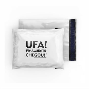 Envelope De Segurança Ufa - 32 X 40 - 25 uni
