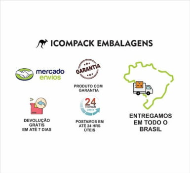Envelope De Segurança Ufa - 32 X 40 - 25 uni